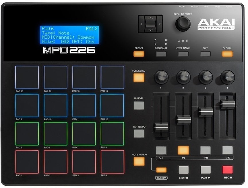 MIDI контролер Akai MPD226