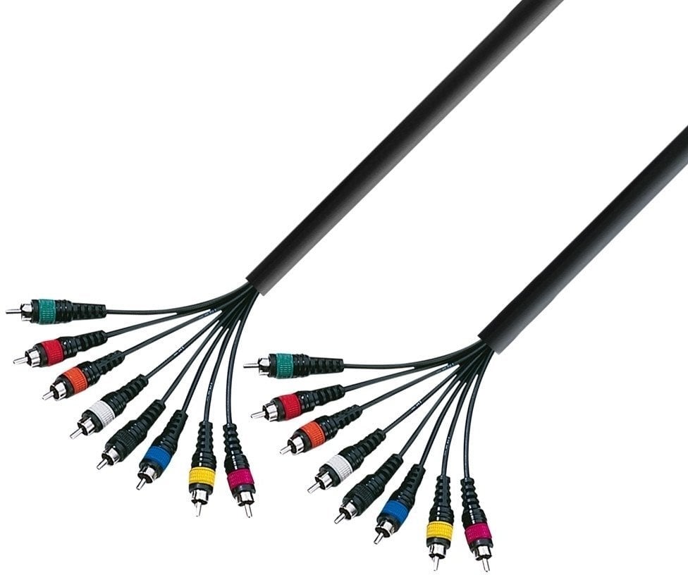 Multi kabel Adam Hall K3 L8 CC 0500 5 m