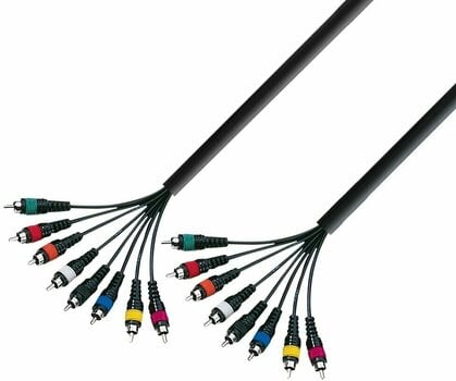Cable multinúcleo Adam Hall K3 L8 CC 0500 5 m - 1