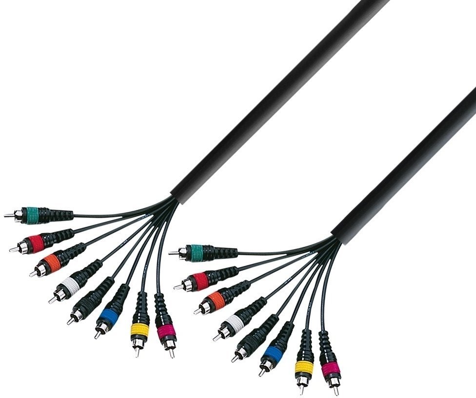 Multicore Cable Adam Hall K3 L8 CC 0300 3 m