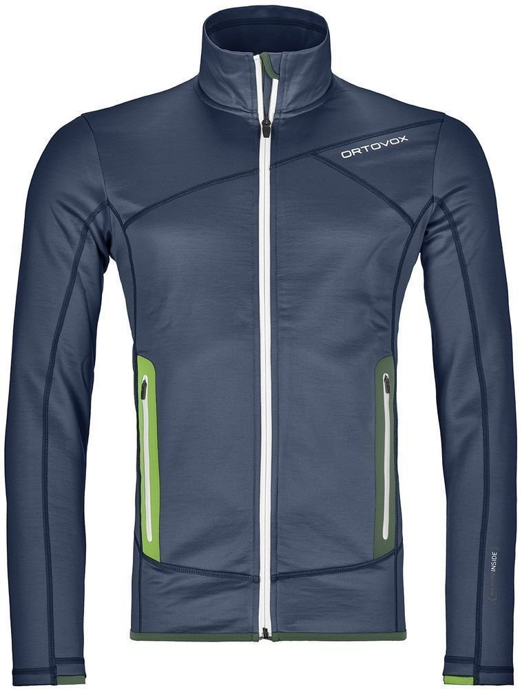 Giacca outdoor Ortovox Fleece M Night Blue M Giacca outdoor
