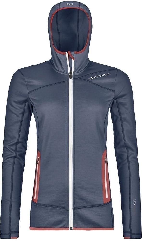 Outdoorhoodie Ortovox Fleece W Night Blue S Outdoorhoodie