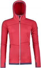 Ortovox Fleece Light Womens Hoody Hot Coral L