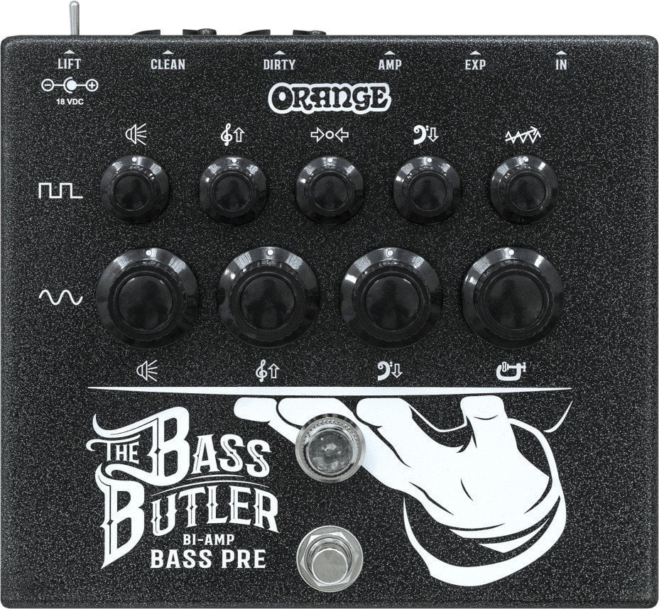 Bas kitarski efekt Orange Bass Butler