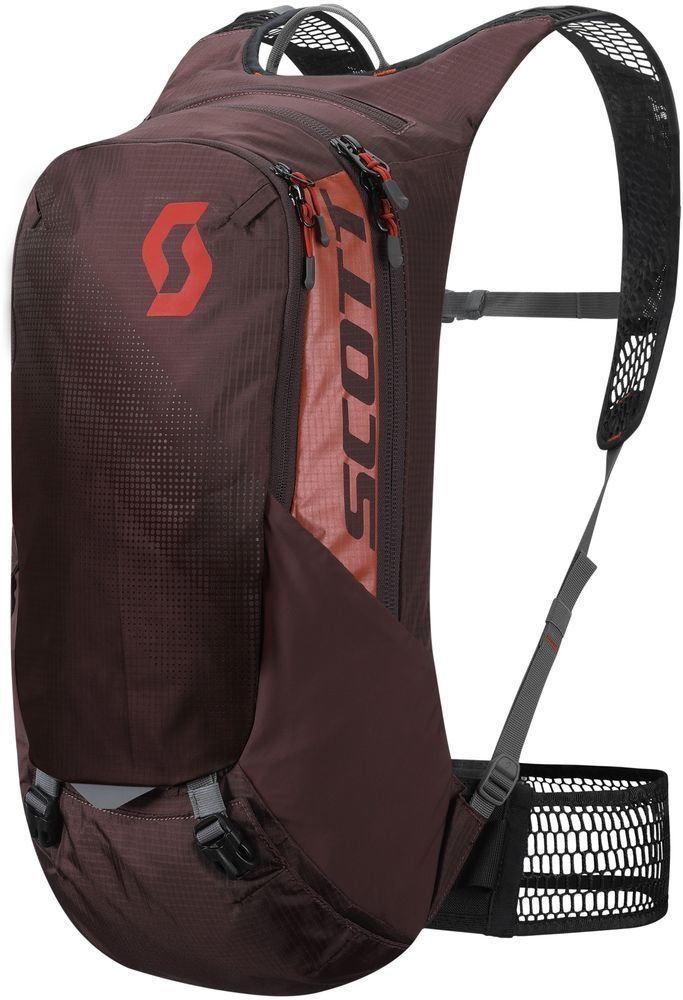 Cycling backpack and accessories Scott Pack Trail Protect Evo FR' Maroon Red/Orange Pumpkin Backpack