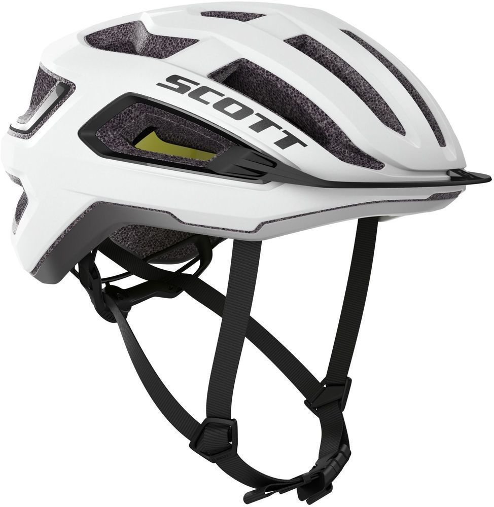 Kask rowerowy Scott Arx Plus White/Black M (55-59 cm) Kask rowerowy
