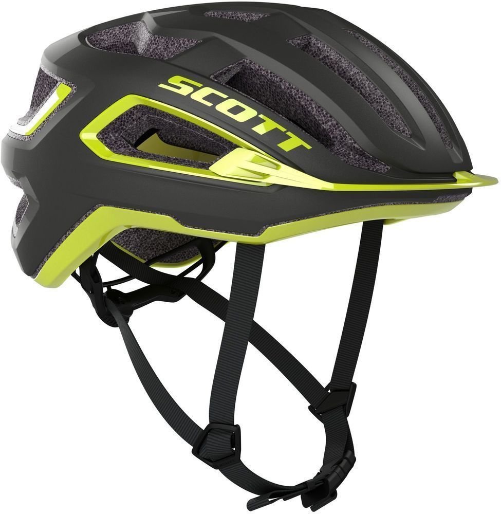 Bike Helmet Scott Arx Plus Dark Grey/Radium Yellow M Bike Helmet