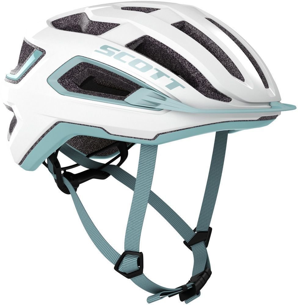 Cyklistická helma Scott Arx Pearl White/Stream Blue M Cyklistická helma