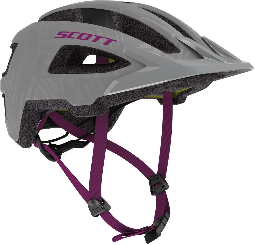 Fahrradhelm Scott Groove Plus Grey/Ultra Violet S/M (52-58 cm) Fahrradhelm