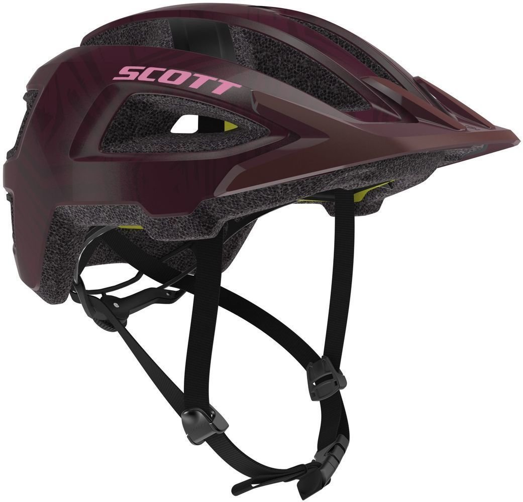 Bike Helmet Scott Groove Plus Maroon Red S/M Bike Helmet