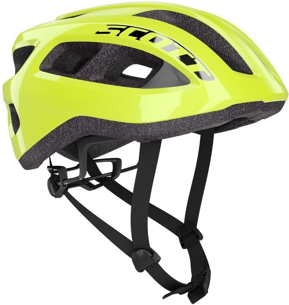 Каска за велосипед Scott Supra Road (CE) Helmet Yellow Fluorescent UNI (54-61 cm) Каска за велосипед