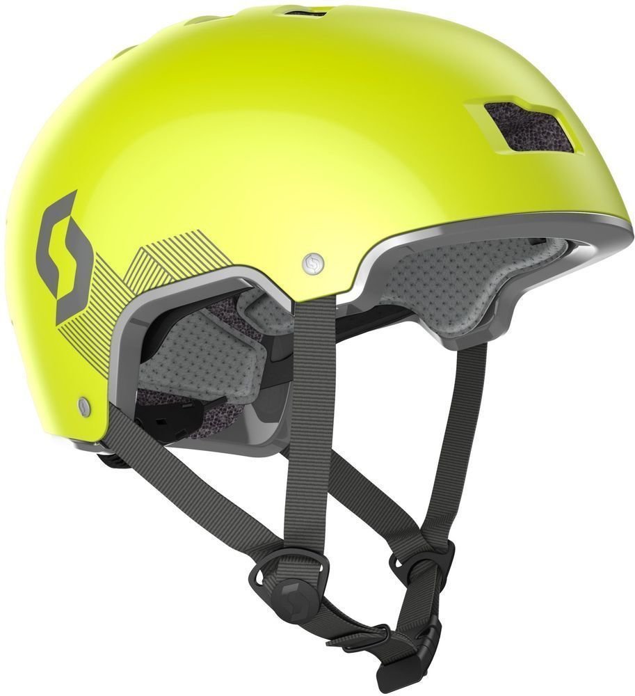 Cyklistická helma Scott Jibe Yellow Fluorescent S/M Cyklistická helma