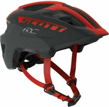 Otroška kolesarska čelada Scott Spunto Junior Red/Grey RC 50-56 Otroška kolesarska čelada - 1