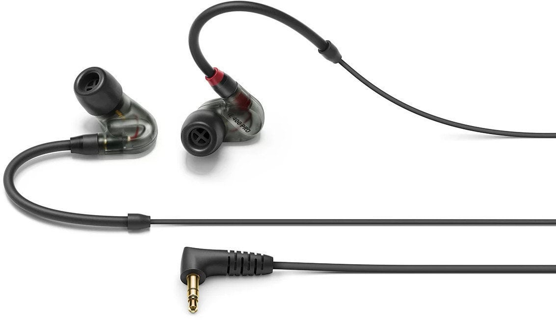 Hörlurar med öronsnäcka Sennheiser IE 400 Pro Smoky Black