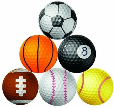 Golfball Longridge Sports Balls 6PK - 1