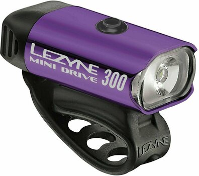 Cycling light Lezyne Mini Drive 300 lm Purple/Hi Gloss Cycling light - 1