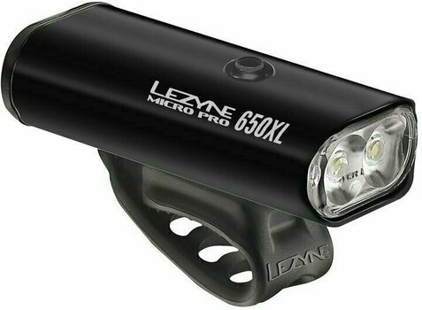 Első lámpa Lezyne Micro Drive Pro 650XL Remote Loaded Black/Hi Gloss - 1