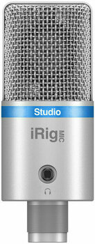 Microphone for Smartphone IK Multimedia iRig Mic Studio Silver - 1