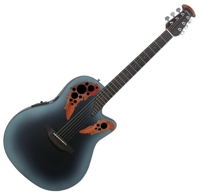 Guitarra eletroacústica Ovation CE44 Celebrity Elite Reverse Blue Burst