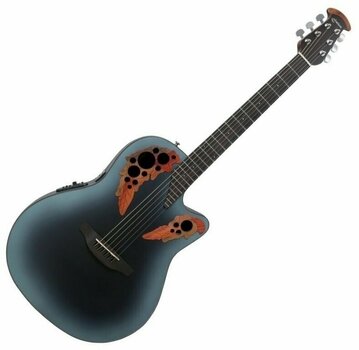 Elektro-akoestische gitaar Ovation CE44 Celebrity Elite Reverse Blue Burst - 1