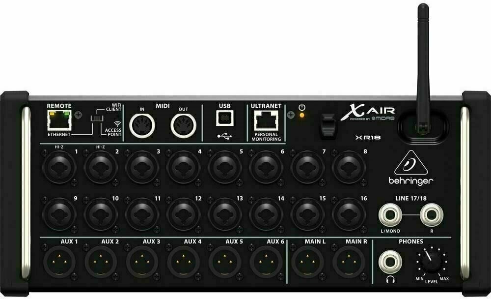 Behringer X AIR XR18 オーディオインターフェイス Behringer X AIR XR18 Digitaal mengpaneel - Muziker