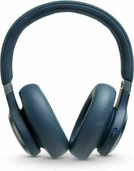 Bezdrátová sluchátka na uši JBL Live650BTNC Modrá - 1