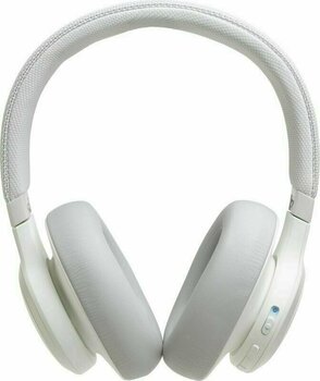 Bezdrátová sluchátka na uši JBL Live650BTNC Bílá - 1
