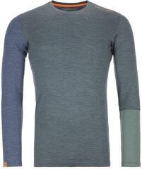 Ortovox 185 Rock 'N' Wool Mens Long Sleeve Shirt Green Forest Blend S Ortovox 185 Rock 'N' Wool Mens Long Sleeve Shirt Green Forest Blend S