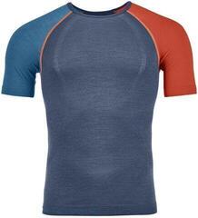 Ortovox 120 Comp Light Mens Short Sleeve Shirt Night Blue 2XL Ortovox 120 Comp Light Mens Short Sleeve Shirt Night Blue 2XL