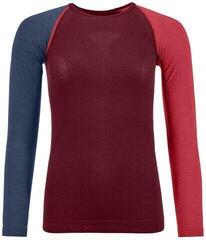 Ortovox 120 Comp Light Womens Long Sleeve Shirt Dark Blood