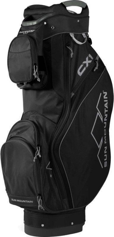 Golftaske Sun Mountain CX1 Black Cart Bag