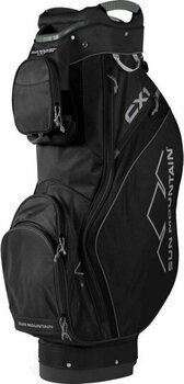 Saco de golfe Sun Mountain CX1 Black Cart Bag - 1