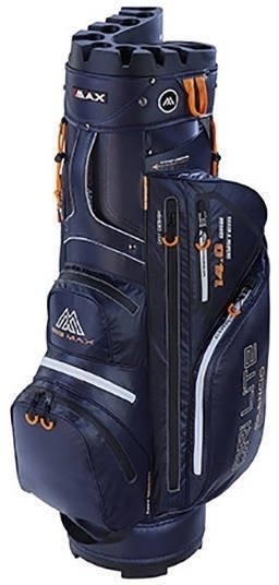 Golf Bag Big Max Dri Lite Silencio Navy/Orange Golf Bag
