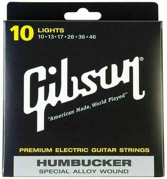 Struny pre elektrickú gitaru Gibson Special Alloy Humbucker 010-046 Electric - 1