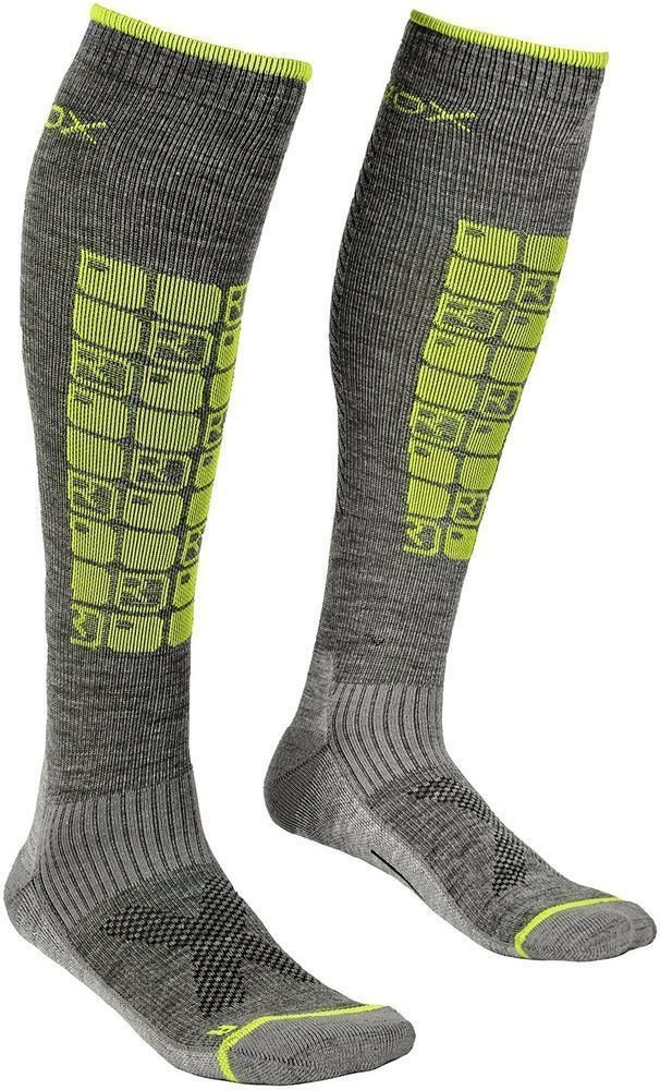 Smučarske nogavice Ortovox Ski Compression M Grey Blend Smučarske nogavice