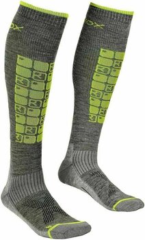 Ski Socks Ortovox Ski Compression M Grey Blend Ski Socks - 1