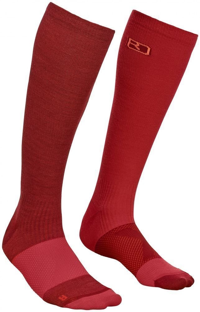 Calze Outdoor Ortovox Tour Compression W Dark Blood 39-41 Calze Outdoor