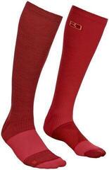Ortovox Tour Compression Womens Socks Dark Blood
