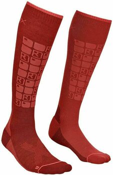 Lyžařské ponožky Ortovox Ski Compression W Dark Blood 35-38 Lyžařské ponožky - 1