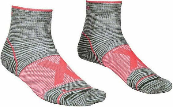 Socks Ortovox Alpinist Quarter W Grey Blend 39-41 Socks - 1