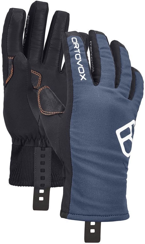 Lyžiarske rukavice Ortovox Tour Gloves M Night Blue M Lyžiarske rukavice