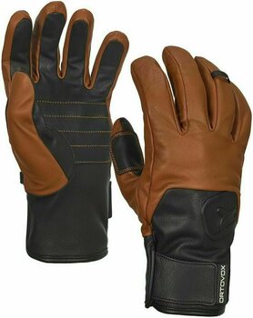 SkI Handschuhe Ortovox Swisswool Leather M Brown M SkI Handschuhe - 1