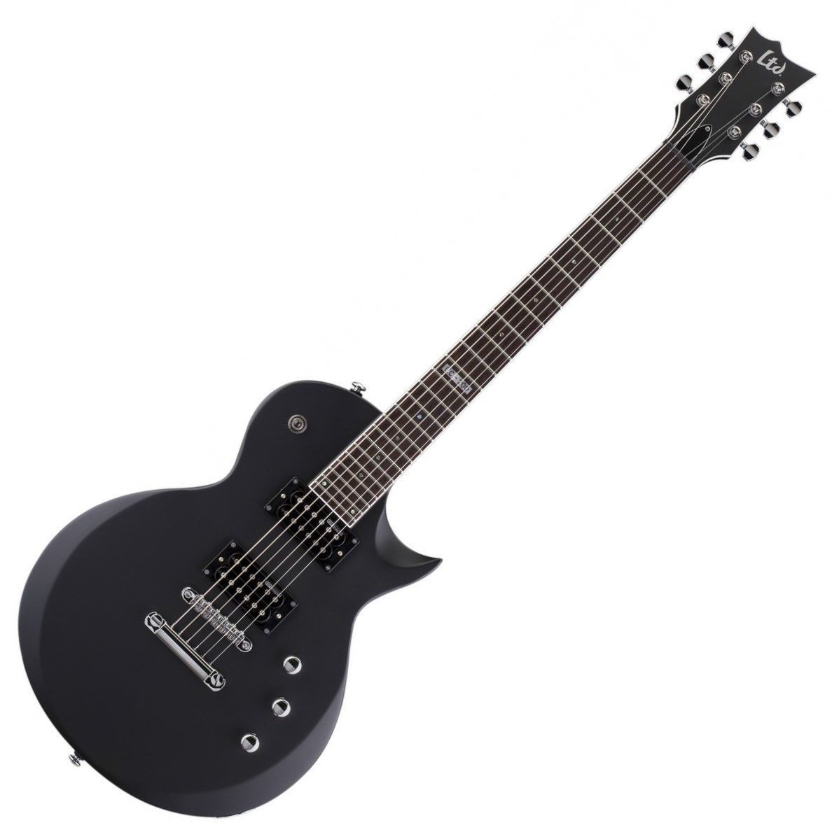 Elektriska gitarrer ESP LTD EC-200 Black Satin
