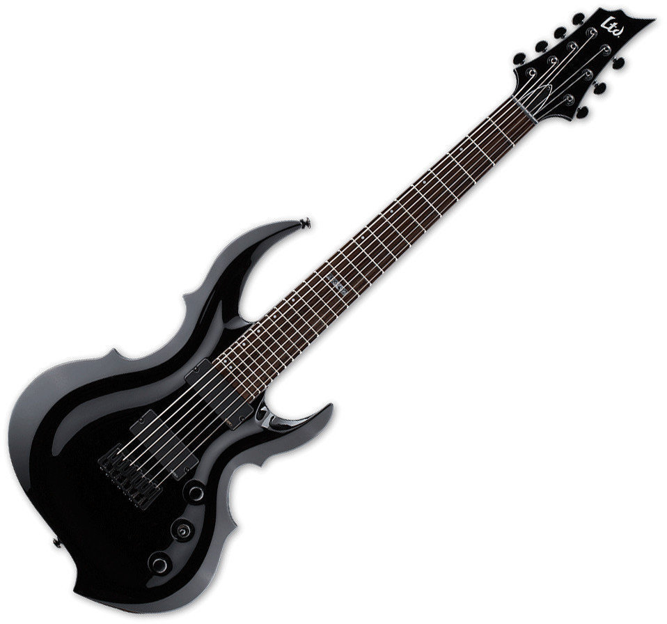 Guitarra eléctrica de 7 cuerdas ESP LTD FRX-407 Negro