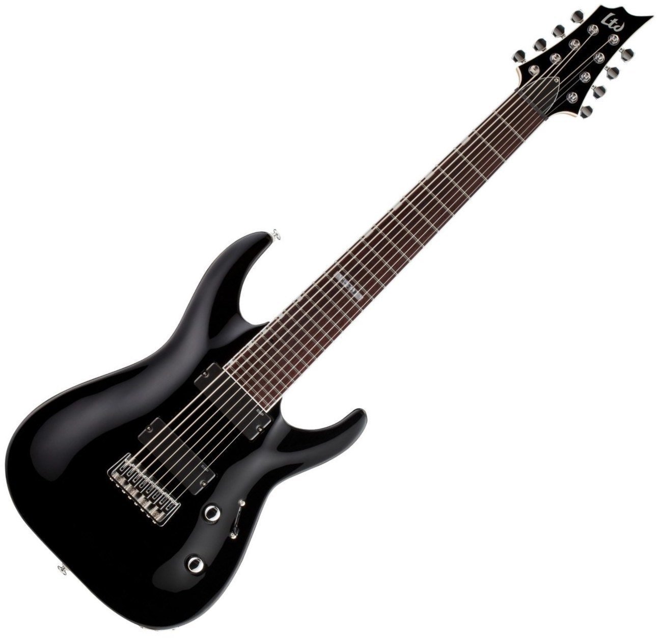 8 струнна електрическа китара ESP LTD H-208 Black