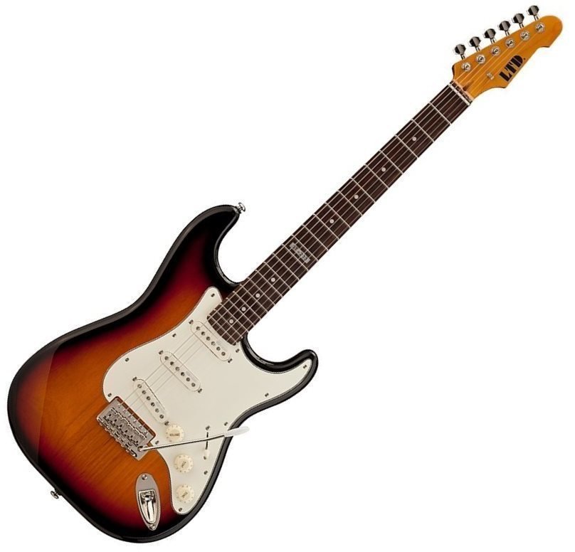 Elektrische gitaar ESP LTD ST-213 R 3-Tone Burst