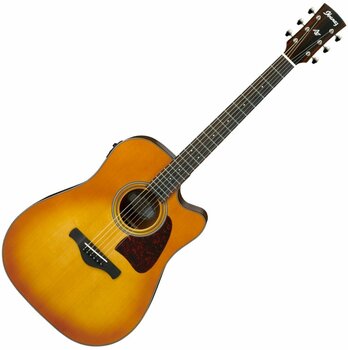 elektroakustisk gitarr Ibanez AW400CE LVG Natural - 1