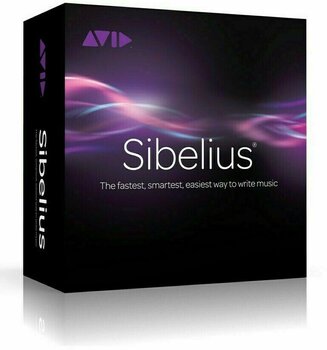 Notatiesoftware AVID Sibelius EDU with Annual Upgrade Plan - 1