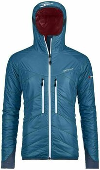 Ski Jacket Ortovox Lavarella W Blue Sea M - 1