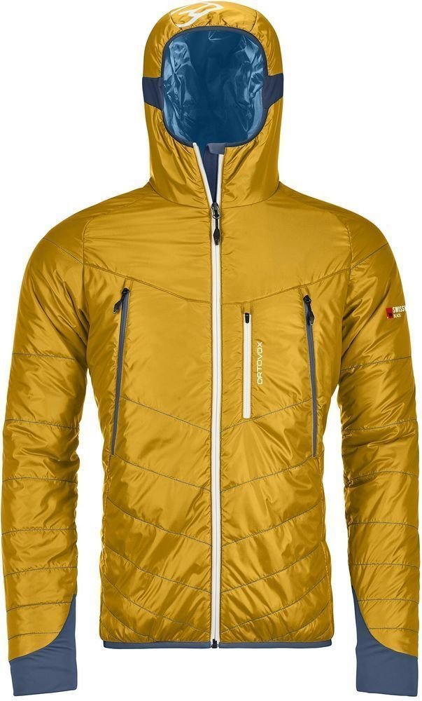 Ski Jacket Ortovox Piz Boè M Yellowstone S
